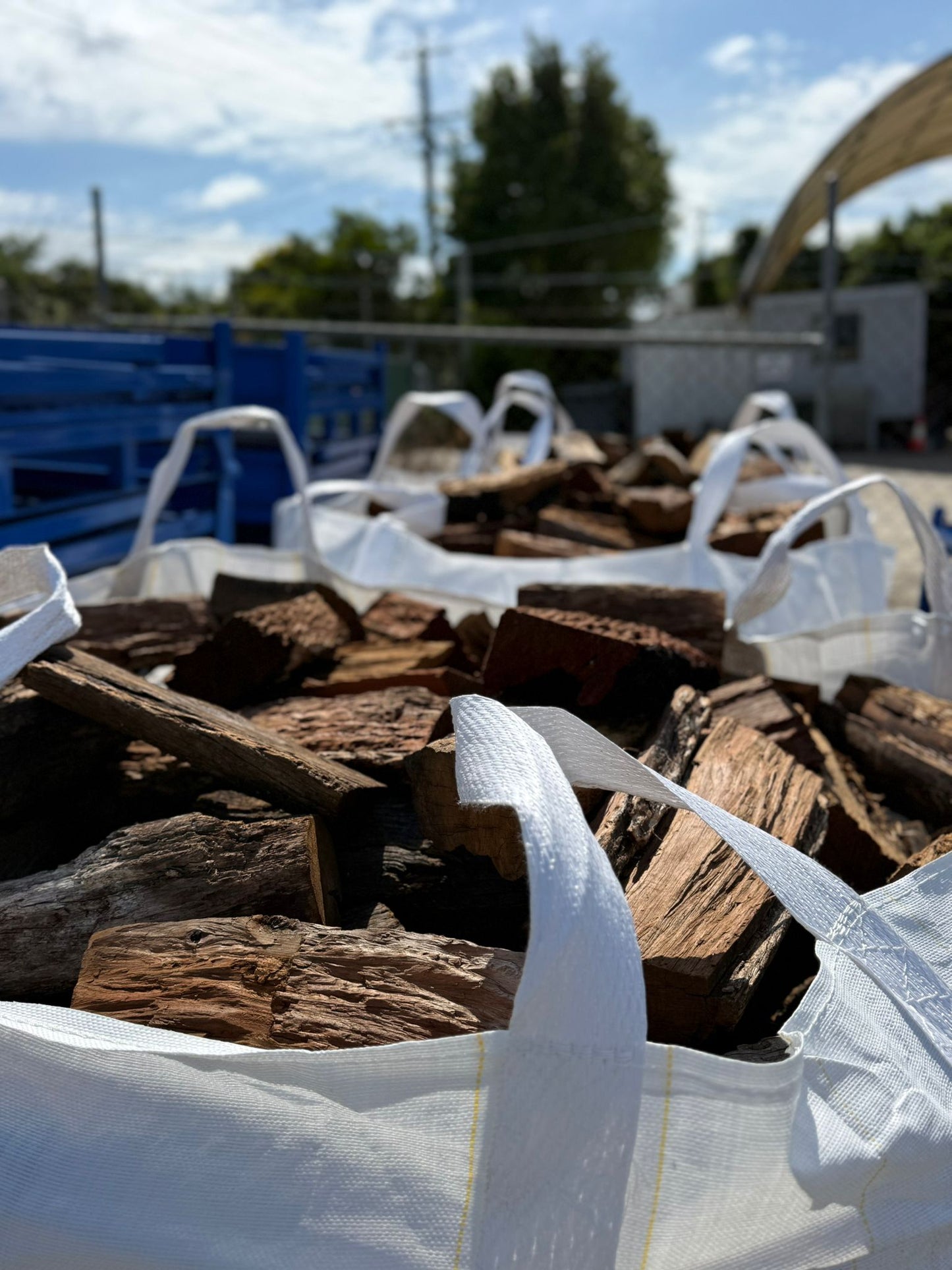 Ironbark Timber - 650kg Bulka Bag (Double Split) | Pickup Only